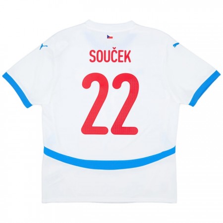 Nogometni Dres Češka Soucek 22 Gostujući Euro 2024 Nogometni Dres Češka Soucek 22 Gostujući Euro 2024